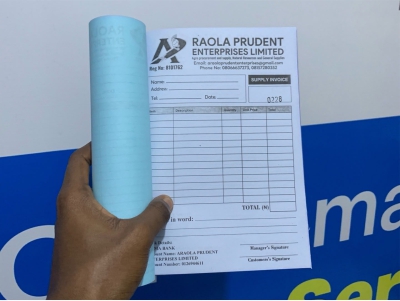 Receipt Books