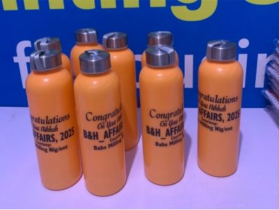 Water Bottle Branding