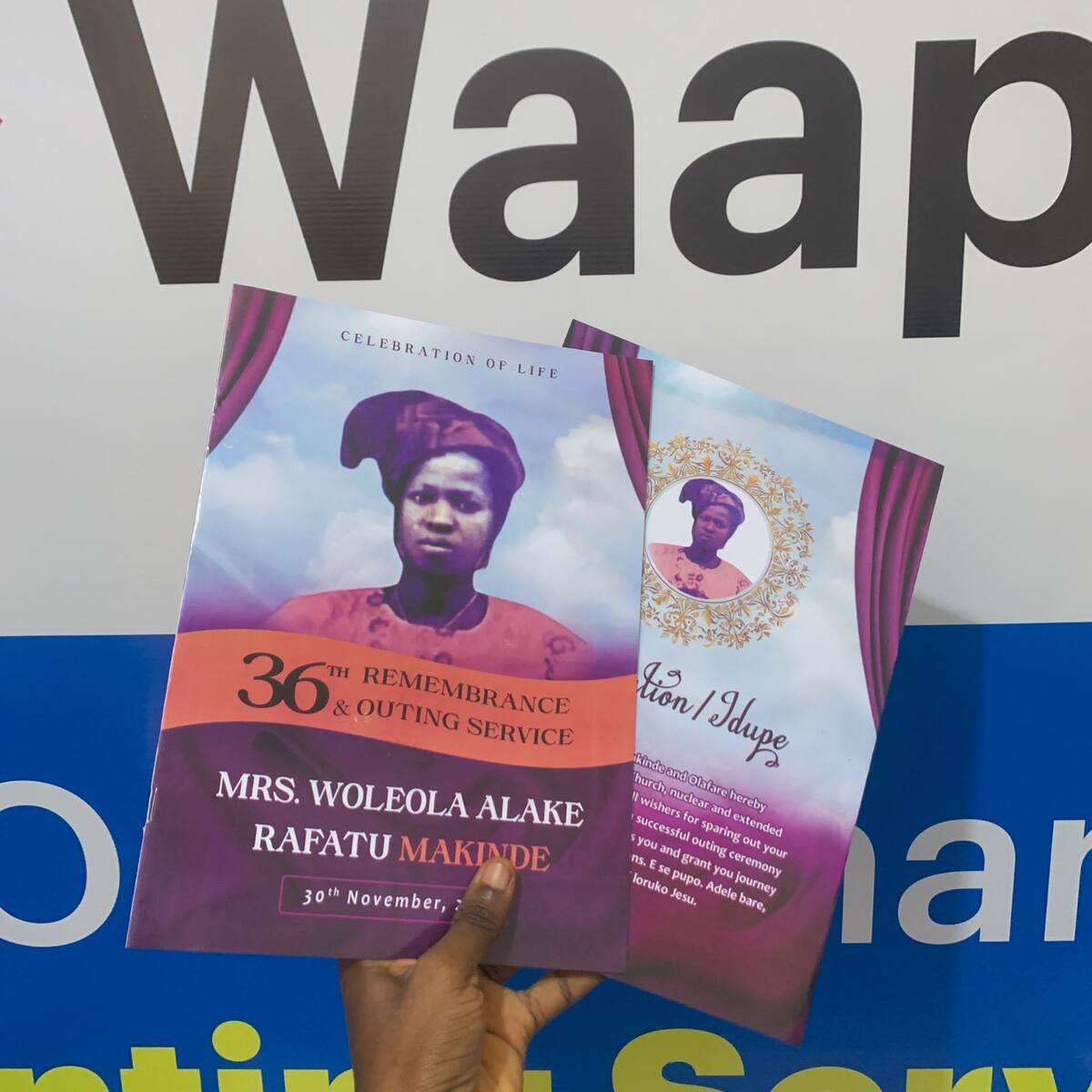 Event Programmes by Waaprint