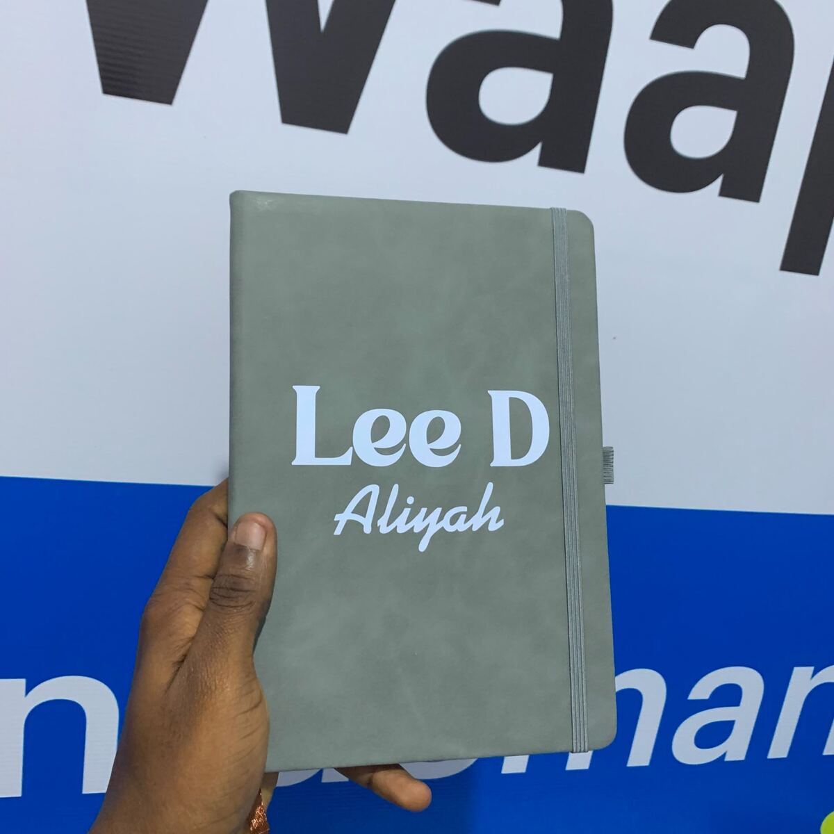 Finished custom journal printed by Waaprint