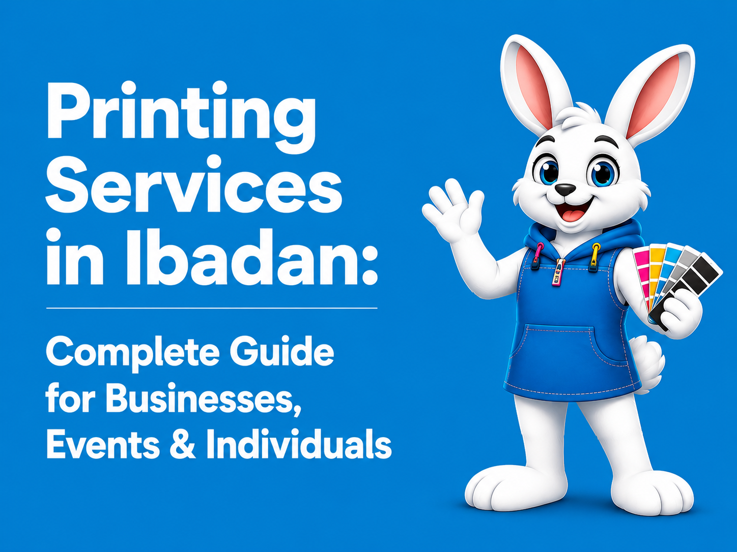 Printing Services in Ibadan: Business, Event, Branding and Packaging Printing